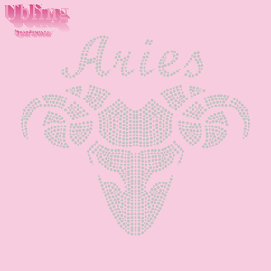 Vendita calda Bling Custom strass trasferimenti per stampa di calore disegni strass <span class=keywords><strong>zodiaco</strong></span> in ferro su strass lettere per camicie - Product Image 1