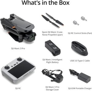 Pour <span class=keywords><strong>DJI</strong></span> <span class=keywords><strong>Mavic</strong></span> <span class=keywords><strong>3</strong></span> Pro RC, <span class=keywords><strong>drone</strong></span> phare à triple caméra, capteur CMOS 4/<span class=keywords><strong>3</strong></span> Hasselblad, vidéo HD 15 km, caméra 4K pour adultes, télécommande FAA - Product Image 5