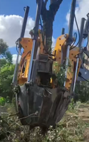 Machine de transplantation d'arbres hydraulique, transplanteur d'arbres portable, machine de creusement d'arbres pour l'aménagement paysager