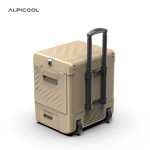 Refrigerador Portátil Compacto y Ligero P22-A, Mini Refrigerador con Compresor, Caja Refrigeradora Eléctrica de 12V con <span class=keywords><strong>Ruedas</strong></span> - Product Image 2