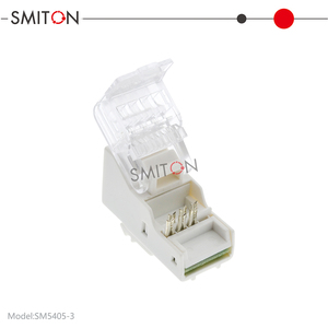 RJ12 Cat3 <span class=keywords><strong>6P6C</strong></span> điện thoại màu trắng <span class=keywords><strong>Keystone</strong></span> <span class=keywords><strong>jack</strong></span> - Product Image 4