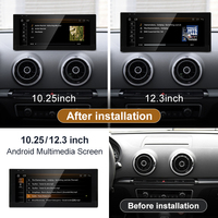 Reproductor Multimedia para Auto STWEI AUDI A3 13-18, Qualcomm Snapdragon 665, Android 15, CarPlay Inalámbrico, Android Auto, Bluetooth