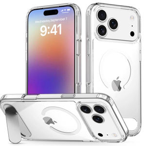 เคสใสพร้อมห่วงยึดที่มองไม่เห็นขาตั้งสำหรับ <span class=keywords><strong>iPhone</strong></span> 17 PRO MAX - Product Image 1