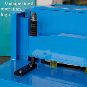 HVAC Kanal Yapımı Sac Kesme Makinesi Küçük Mekanik CNC Giyotin Elektrikli Sac Kesme Makinesi Çelik Sac Kesme Makinesi - Product Image 3