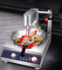 Wok électrique automatique pour la cuisson commerciale, robot de cuisine pour restaurant, riz frit - Product Image 2