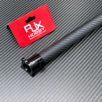 Connecteur de tube en carbone RJX 16mm 18mm 20mm 25mm 30mm pour train d'atterrissage de drone, fixation de siège, pince de jonction pour pièces UAV