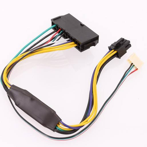 Câble adaptateur d'alimentation ATX 24 broches vers 6 broches pour station de travail <span class=keywords><strong>HP</strong></span> <span class=keywords><strong>Z220</strong></span> Z230 Z240 SFF, cordon de conversion PCIe PSU, faisceau de câbles personnalisé - Product Image 2