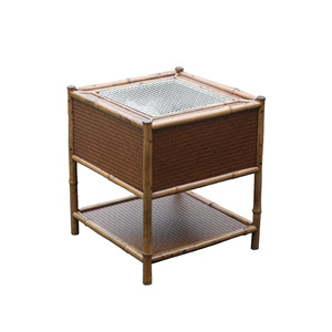Estufa de bambú de doble capa estilo chino con tapete para preparar té, uso doméstico - Product Image 5