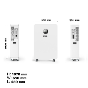 ระบบโซลาร์เซลล์ออลอินวันพร้อมแบตเตอรี่ลิเธียมไอออน 5kVA 11kVA 11kW 16kWh พร้อมระบบจัดการแบตเตอรี่อัจฉริยะ (Smart BMS) - Product Image 1