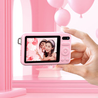 Kamera Digital Mini Portabel BENJIE Layar Sentuh IPS 2,8 Inci Grosir Lensa Depan Belakang Selfie Vlog Sensor CMOS Pilihan Murah
