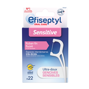 Soporte para Cinta Dental Sensible, Palillo de Dientes con Hilo Dental Doble, Hilo Dental con Flúor, Herramienta de Higiene Bucal Diaria - Product Image 1