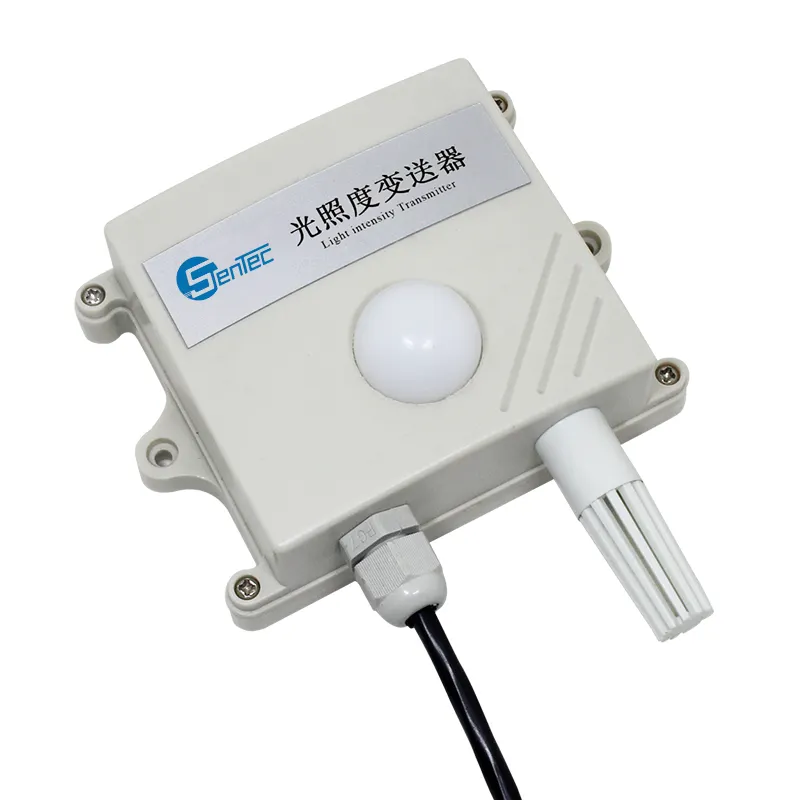 0-5V 0-10V 4-20mA Greenhouse lux detection illumination lighting intensity light temperature and humidity sensor