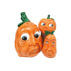 Set <span class=keywords><strong>de</strong></span> Figuras <span class=keywords><strong>de</strong></span> Resina <span class=keywords><strong>de</strong></span> Calabaza con Caras Divertidas para Halloween, Escultura Novedosa Pintada a Mano, Decoración del Hogar, Regalo <span class=keywords><strong>de</strong></span> Temporada, Adorno al por Mayor para Mesa - Product Image 5