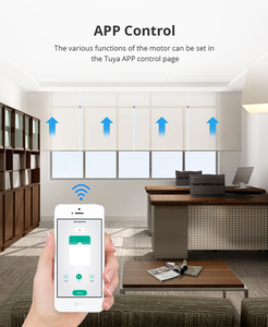 SZMYQ Mini Stores Intelligents 16mm pour Fenêtre, Moteur Sans Fil à Batterie avec Contrôle Alexa et Application Life pour Utilisation Intérieure au Bureau - Product Image 4