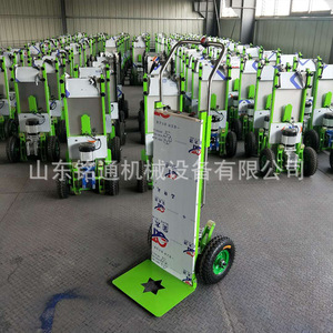 <b>Foldable</b> Electric Cargo Climber 2 Wheels Green Steel Multilayer Hand <b>Cart</b> For Moving Appliances And Bottles - Product Image 2