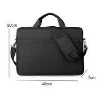 Bolsa para Portátil de 15.6 Pulgadas, Acolchada con EVA, Antigolpes, con Correa para Equipaje, Multifuncional, Tipo Bolso de Mano - Logotipo Personalizado