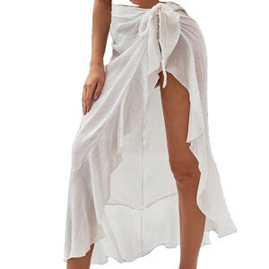 Vêtements <span class=keywords><strong>de</strong></span> protection solaire jupe à bretelles sexy maillot <span class=keywords><strong>de</strong></span> <span class=keywords><strong>bain</strong></span> ensemble <span class=keywords><strong>de</strong></span> bikini en maille transparente avec couvertures pour robe <span class=keywords><strong>de</strong></span> plage - Product Image 1