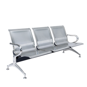 <span class=keywords><strong>En</strong></span> acier inoxydable chaises d'aéroport de <span class=keywords><strong>docteur</strong></span> d'hôpital chaise inoxydable visiteurs chaise 3 places jambes de banc <span class=keywords><strong>en</strong></span> acier inoxydable - Product Image 4