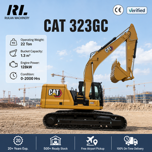 รถขุดตีนตะขาบ CAT 323 มือสอง น้ำหนัก 23 ตัน รถขุดไฮดรอลิก Caterpillar 323 ของแท้ - Product Image 1