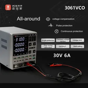 Alimentatore DC Regolabile YCS 3061VCO 30V 6A con Protezione OCP per Riparazione Telefoni Cellulari, Tester Digitale di Tensione e Corrente, Altri Strumenti - Product Image 5