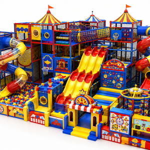 Structure de zone de jeu souple et durable de qualité supérieure pour parc de trampolines commercial, équipement de terrain de jeu intérieur pour enfants - Product Image 2