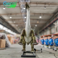 Dinosaures grandeur nature Gecai pour parcs à thème, dinosaures géants Diplodocus utilisés pour les sites touristiques et les parcs
