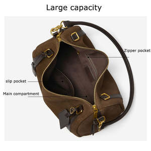 Sacs en cuir de haute qualité pour femmes, sacs à main de créateurs luxueux, sacs à bandoulière vintage pour femmes - Product Image 5