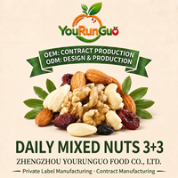 Nueces Mixtas Duras para Consumo Diario, 10 kg/Caja, Snack Saludable a Granel, Fabricación por Contrato OEM/ODM, Suministro de Fábrica, Marca Privada