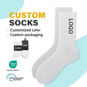 <span class=keywords><strong>Chaussettes</strong></span> de sport respirantes en coton à séchage rapide, personnalisables avec logo, pour le fitness – Meilleures ventes - Product Image 1