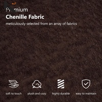 3-Sitzer Knochenloses Schlafsofa mit Komprimiertem Schwammfüllung Modernes Design Platzsparendes Wohnzimmersofa in Box für Villa & Schulgebrauch