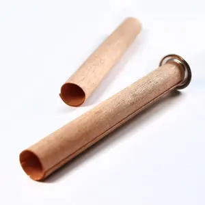 Eco Friendly DIY Wooden Candle Wicks Tube Wick For Candle Making