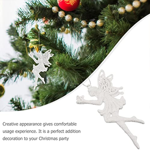 2026 New Fashion Design Christmas Ornaments Luxury Hanging Christmas Decorations <b>Tree</b> Santa Elk Angels Christmas <b>Tree</b> Pendant - Product Image 2