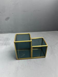 Organisateur de bijoux Artisan Design VO211 en laiton et verre pour rangement et présentation, fournisseur d'Inde - Product Image 6