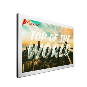 Letrero LED de Pared, Caja de Luz para Exposiciones y Ferias Comerciales, Marco de Aluminio, <span class=keywords><strong>Cartel</strong></span> <span class=keywords><strong>Luminoso</strong></span> Rectangular, Soporte para Póster Interior, <span class=keywords><strong>Publicidad</strong></span> - Product Image 4