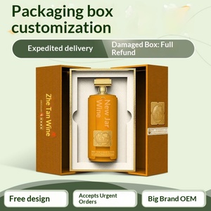 Caja de Regalo Personalizada para Té y Nido de Pájaro, Caja de Regalo Creativa de Cartón Gris para Empresas de Empaquetado, de Wenzhou - Product Image 5