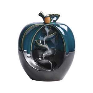 Apple <span class=keywords><strong>quemador</strong></span> de <span class=keywords><strong>incienso</strong></span> de cerámica reflujo <span class=keywords><strong>incienso</strong></span> <span class=keywords><strong>quemador</strong></span> cerámica bakhoor <span class=keywords><strong>quemador</strong></span> de <span class=keywords><strong>incienso</strong></span> <span class=keywords><strong>cascada</strong></span> amazon - Product Image 1