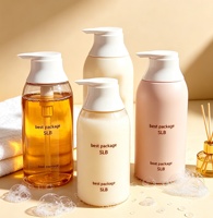 En stock – Flacon pompe en plastique blanc de 300 ml pour shampoing, gel douche et cosmétiques, avec bec verseur en forme de bec de canard