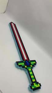 Sabre laser LED en plastique, jouet lumineux clignotant avec effets sonores, cadeau pour les enfants de 2 à 13 ans et plus, unisexe - Product Image 3