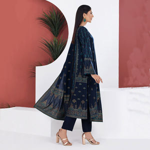 Trajes Punjabi de 3 Piezas para Hombre, Manga Larga, Completamente Bordados, de Algodón, con Conjunto Chunari para Fiesta, Precio de Fábrica - Product Image 5