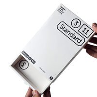Emballage de boîte à tiroirs en papier blanc personnalisé avec impression de logo et accessoires d'emballage