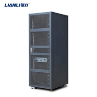 Rak Pendingin Air Server Lianli 3U, Kabinet Jaringan Anti Debu untuk Jaringan dengan Sistem Pendingin