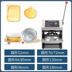 Machine de scellage semi-automatique à pression manuelle pour boîtes à lunch en aluminium et films d'emballage commerciaux - Product Image 3