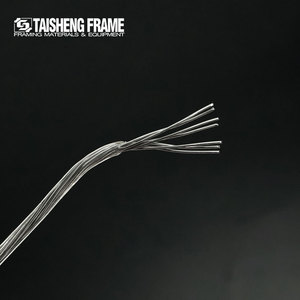 TS-F02 tráng nhựa thép không gỉ hình ảnh Dây rope 3 # hình ảnh treo dây khung móc áo - Product Image 5