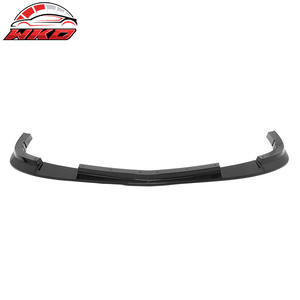 Lèvre de pare-chocs avant compatible avec Chevy Corvette C6 2006-2013 style ZR1, spoiler 3 pièces, noir brillant, pièces auto de haute qualité, kit carrosserie - Product Image 1