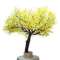 Arbre artificiel de cerisier jaune en fibre de verre et tissu, hauteur 500 cm, toucher naturel, durable, écologique, décoration de mariage