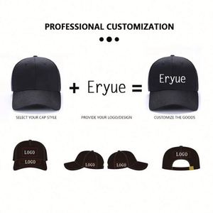 หมวกแก๊ปปักโลโก้ 5/6 แผง ผ้าคอตตอนทวิล หมวกกันแดด หมวกเบสบอล - Product Image 2