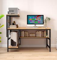 AILICHEN meja komputer Desktop minimalis, rak Printer lebar untuk belajar kamar tidur