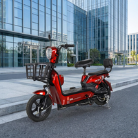 Trottinette électrique à frein à tambour avant et arrière avec amortissement de chocs renforcé pour les trajets de courte distance