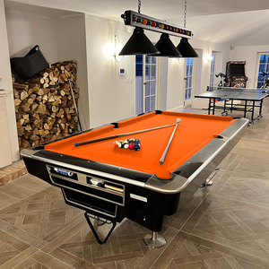 Torneo profesional 9ft 8ft Mesa de billar de alta calidad Carambola Unisex Pizarra <span class=keywords><strong>8</strong></span> bolas Mesa de billar Cuero de madera maciza Precio barato - Product Image 4