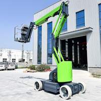 Yüksek Kaldırma Kapasiteli Elektrikli Eklemli Bomlu Platform 12m 14m 16m 18m 20m 22m Kendinden Tahrikli Kiralık Platform CE